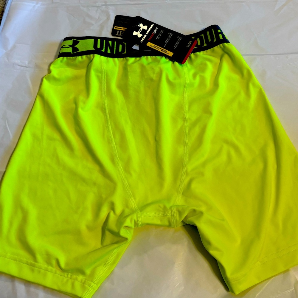 Yellow brand new never worn workout Under Armour
